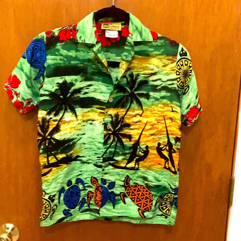 Fun, Colorful Boy’s Shirt - L